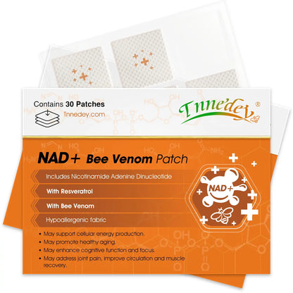 【Official Authorized Store】Tnnedey® GLP-1 NAD+ Bee Venom Patch – Ultimate Skin Rejuvenation & Energy Boost（Last Day Discount：75%）