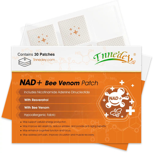 【Official Authorized Store】Tnnedey® GLP-1 NAD+ Bee Venom Patch – Ultimate Skin Rejuvenation & Energy Boost（Last Day Discount：75%）