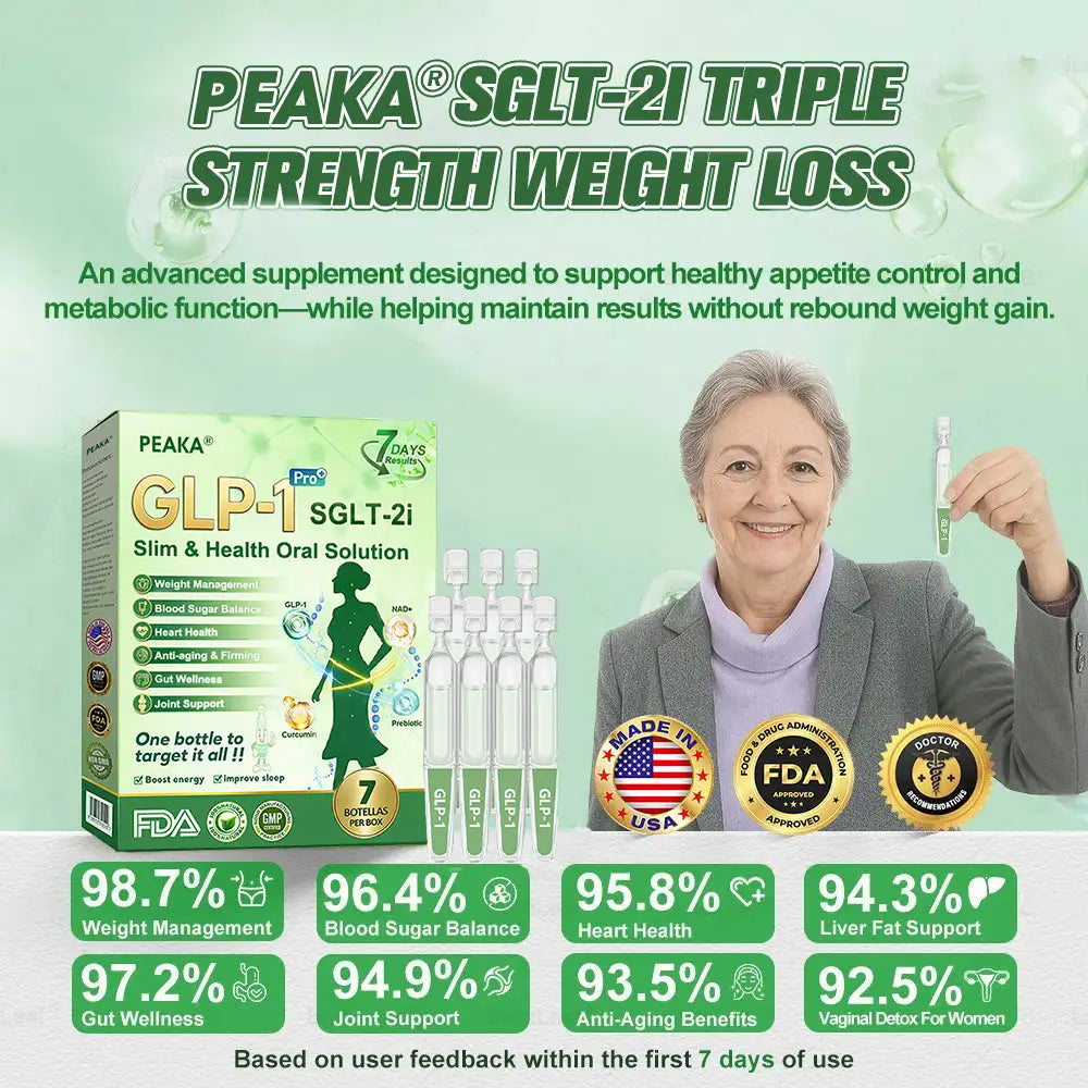 🇺🇸𝐎𝐟𝐟𝐢𝐜𝐢𝐚𝐥 𝐒𝐭𝐨𝐫𝐞 | 𝐏𝐄𝐀𝐊𝐀® 𝑮𝑳𝑷-𝟏+𝑺𝑮𝑳𝑻-𝟐𝒊 𝗦𝗹𝗶𝗺 & 𝑯𝒆𝒂𝒍𝒕𝒉 𝑶𝒓𝒂𝒍 𝑺𝒐𝒍𝒖𝒕𝒊𝒐𝒏 (𝑂𝑛𝑐𝑒 𝑎 𝑑𝑎𝑦, 𝑣𝑖𝑠𝑖𝑏𝑙𝑒 𝑟𝑒𝑠𝑢𝑙𝑡𝑠 𝑖𝑛 7 𝑑𝑎𝑦𝑠) ✅ 𝗦𝘂𝗽𝗽𝗼𝗿𝘁𝘀 𝗼𝗯𝗲𝘀𝗶𝘁𝘆, 𝗰𝗮𝗿𝗱𝗶𝗼𝘃𝗮𝘀𝗰𝘂𝗹𝗮𝗿 𝗵𝗲𝗮𝗹𝘁𝗵, 𝗱𝗶𝗮𝗯𝗲𝘁𝗲𝘀, 𝘀𝗹𝗲𝗲𝗽 𝗮𝗽𝗻𝗲𝗮, 𝗴𝘂𝘁 𝗵𝗲𝗮𝗹𝘁𝗵, 𝗷𝗼𝗶𝗻𝘁 𝗶𝘀𝘀𝘂𝗲𝘀, 𝐰𝐡𝐢𝐥𝐞 𝐚𝐥𝐬𝐨 𝐟𝐢𝐫𝐦𝐢𝐧𝐠 𝐭𝐡𝐞 𝐬𝐤𝐢𝐧 𝐚𝐧𝐝 𝐛𝐨𝐨𝐬𝐭𝐢𝐧𝐠 𝐞𝐧𝐞𝐫𝐠𝐲